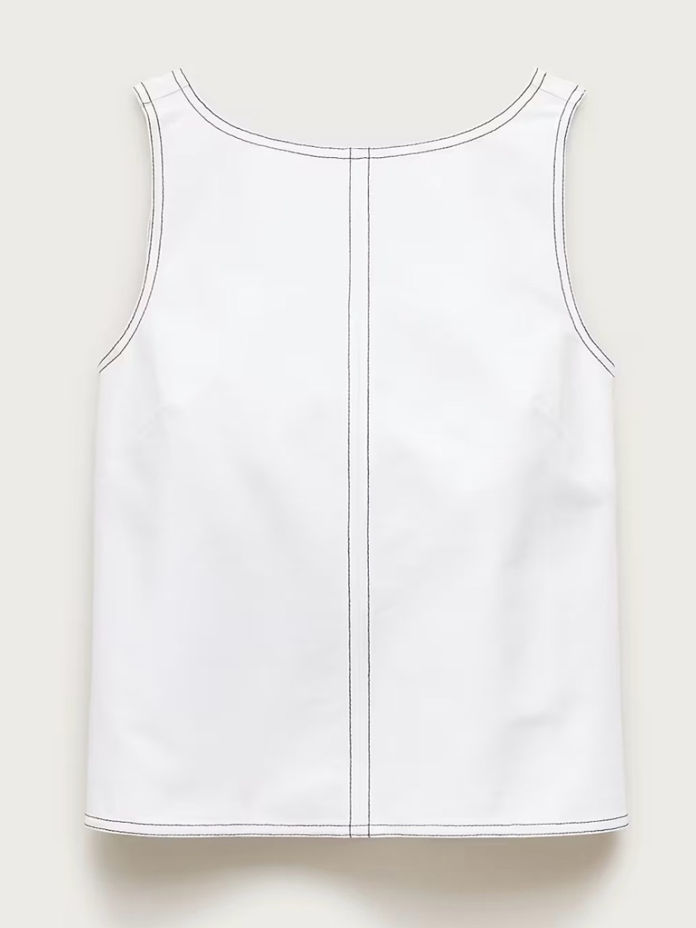 NWT J. crew embroidered detail shell top